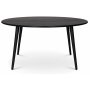 Tore spisebord 150 cm - Svart eikefiner