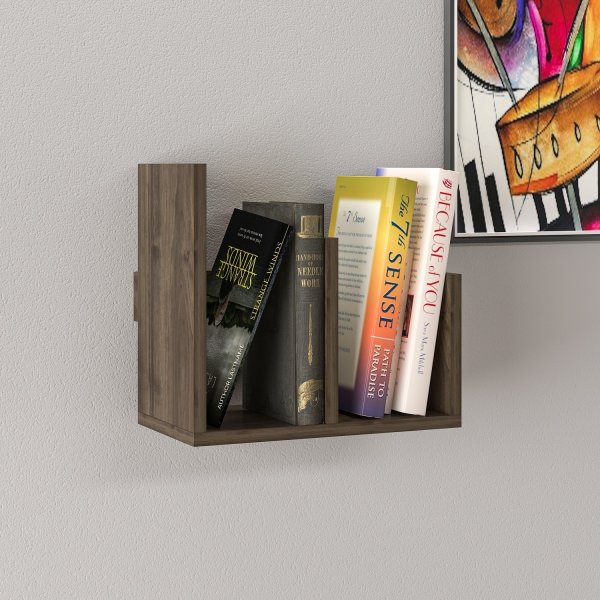 Modesto bokhylle - Valnøtt Modesto bokhylle - Valnøtt