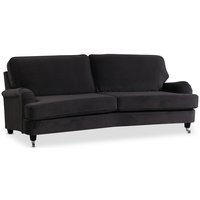 Kvarsebro Howard 3-seter hjørnesofa - Mørkegrå (Fløyel) Kvarsebro Howard 3-seter hjørnesofa - Mørkegrå (Fløyel)