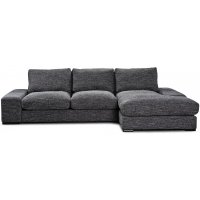 Scirocco divansofa 3-seter XL 305 cm - Gråmelert (Salt n pepper) Scirocco divansofa 3-seter XL 305 cm - Gråmelert (Salt n pepper)