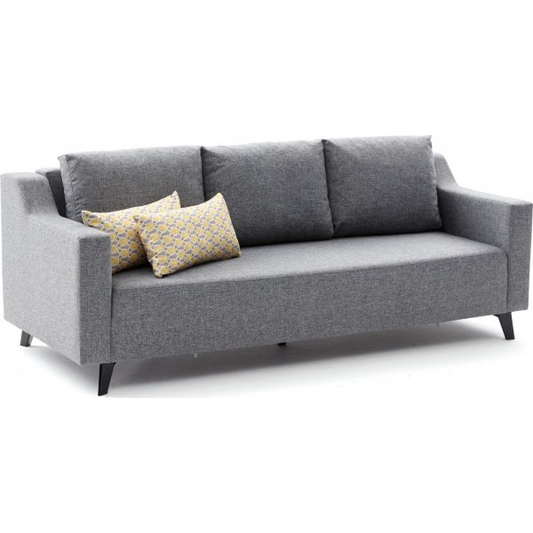 Doga 3-seters sovesofa - Grå Doga 3-seters sovesofa - Grå