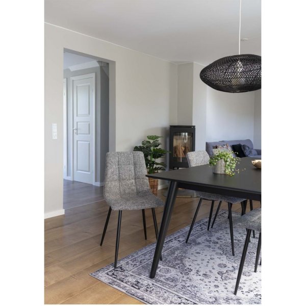 Middelfart Spisestol - Grå/svart Middelfart Spisestol - Grå/svart