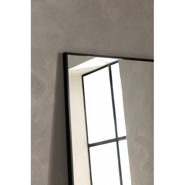 Dalton speil - Svart + Kart med mbelpoter inkludert!