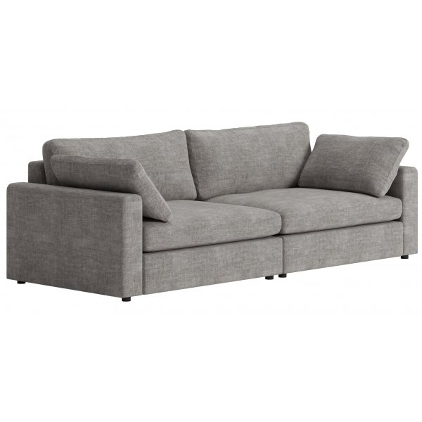 Sofa Falkenberg 4-seter 266 cm bred - Gr + Mbelftter