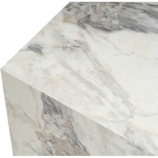 Cubo sidebord sett - Hvit marmor Cubo sidebord sett - Hvit marmor