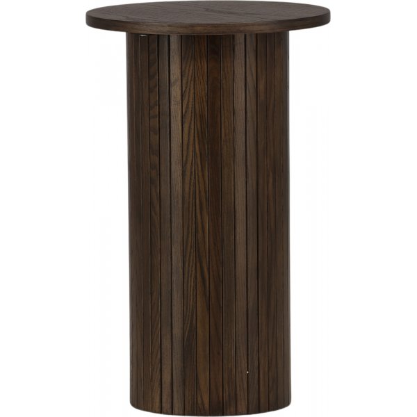 Bianca sidebord 40 cm - Semsket skinn