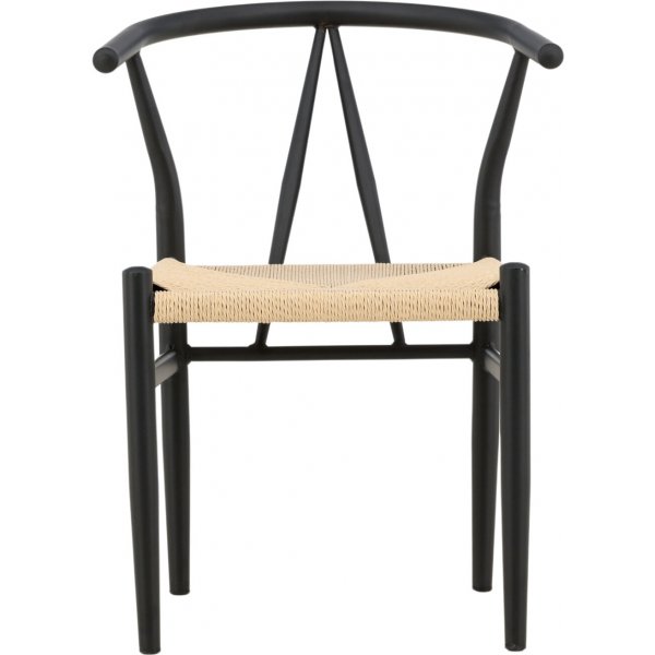 Alfons spisestol - Beige/svart Alfons spisestol - Beige/svart