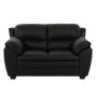 Palermo 2-seters sofa - Svart ko-skinn