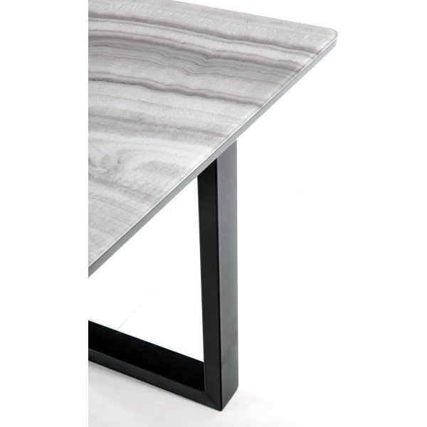 Nesta spisebord 160-200 cm - Hvit/gr�