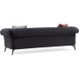 Costa 3-seters sofa - Svart