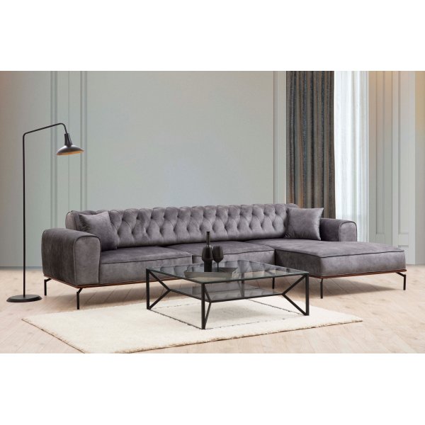 Siesta divansofa - antrasitt