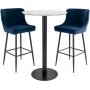 Dallas Bar krakk - Mrk Bl / Svart