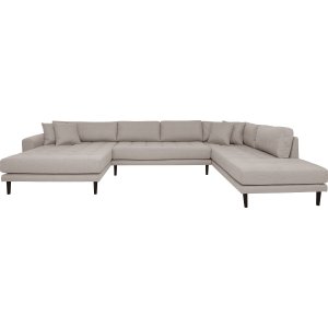 Lido u-sofa - Stone