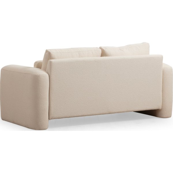 Suzy 2-seters sofa - Krem