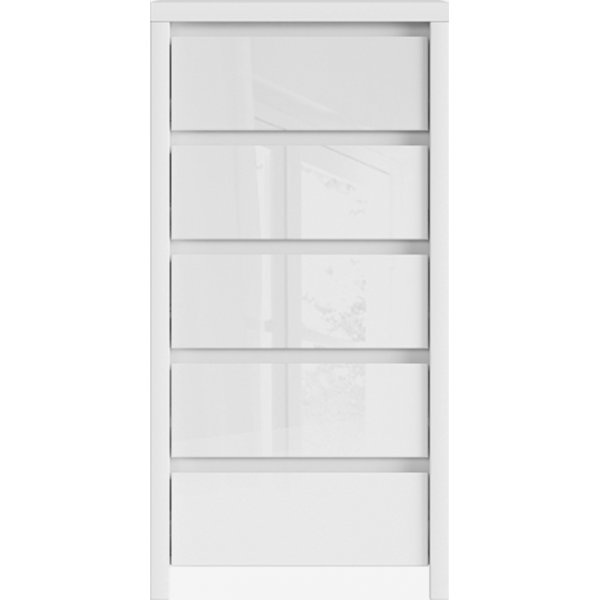 Kaspisk kommode 56 x 112,5 cm - Blank hvit Kaspisk kommode 56 x 112,5 cm - Blank hvit