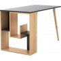 Sally skrivebord 120x60 cm - Antrasitt/eik