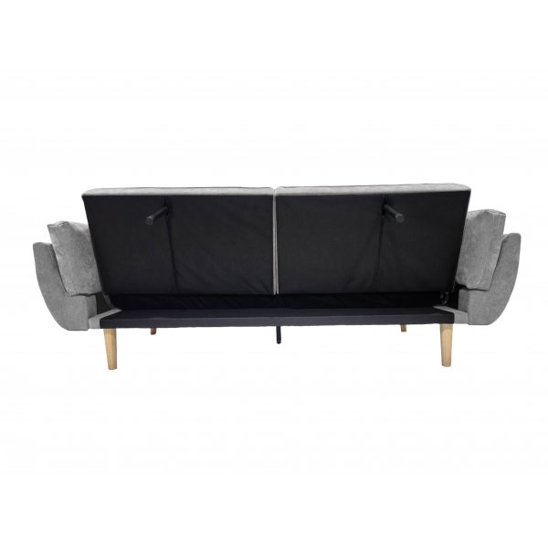 Sovesofa Lund - Lysegrått stoff | 215 cm Sovesofa Lund - Lysegrått stoff | 215 cm
