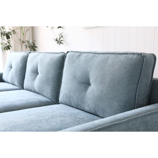 Classic divansofa - Lyseblå Classic divansofa - Lyseblå