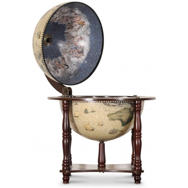Michelangelo barglobus modell 8 - Brun vintage