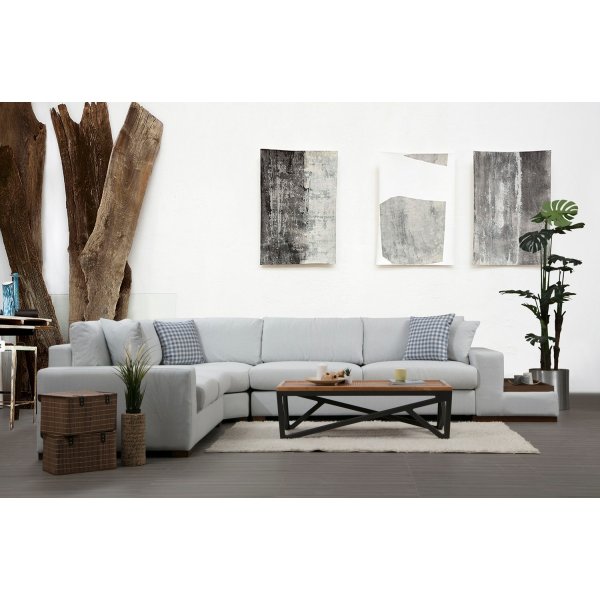 Lombardo hjørnesofa - Beige Lombardo hjørnesofa - Beige