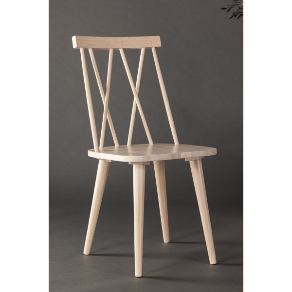 Mariette spisestol - Whitewash