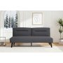 Sovesofa Kiruna - Mørkegrått stoff | 179 cm Sovesofa Kiruna - Mørkegrått stoff | 179 cm