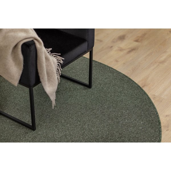 Zeus flatvevd teppe Smaragdgrønn Zeus flatvevd teppe Smaragdgrønn