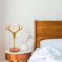 Antler bordlampe - Valntt/gull