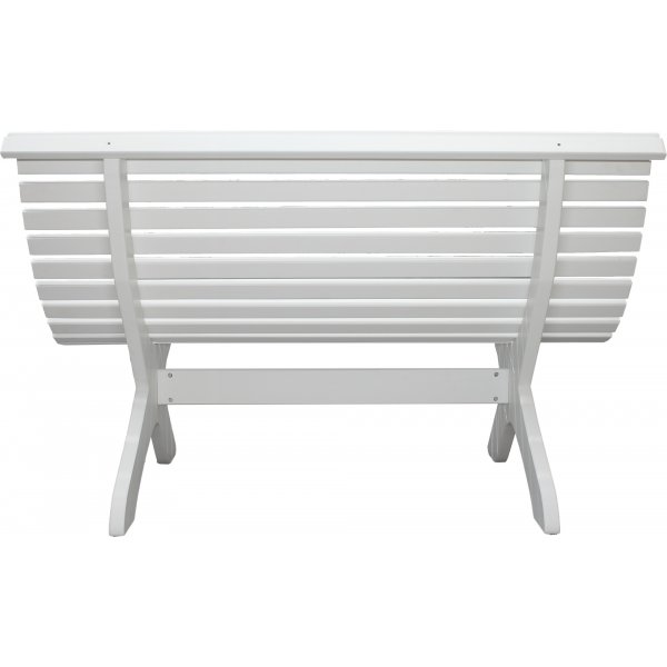 3-seters benk Lillesand - Hvit 3-seters benk Lillesand - Hvit