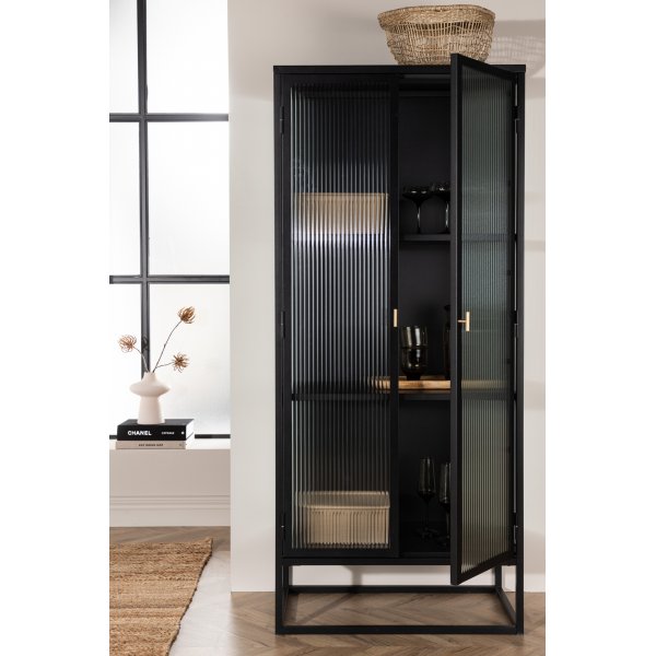 Torso glass skap - Sort Torso glass skap - Sort