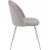 Giovani velvet stol - Grbeige/Krom