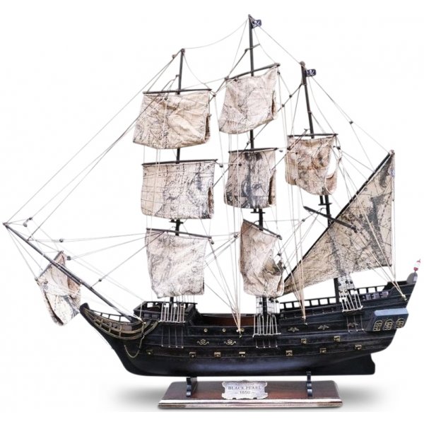Modellbt Black Pearl seilbt - 95 cm