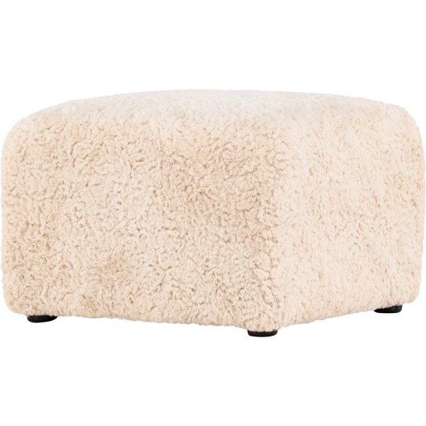 Frankie puff 50 x 50 cm - Beige teddy Frankie puff 50 x 50 cm - Beige teddy