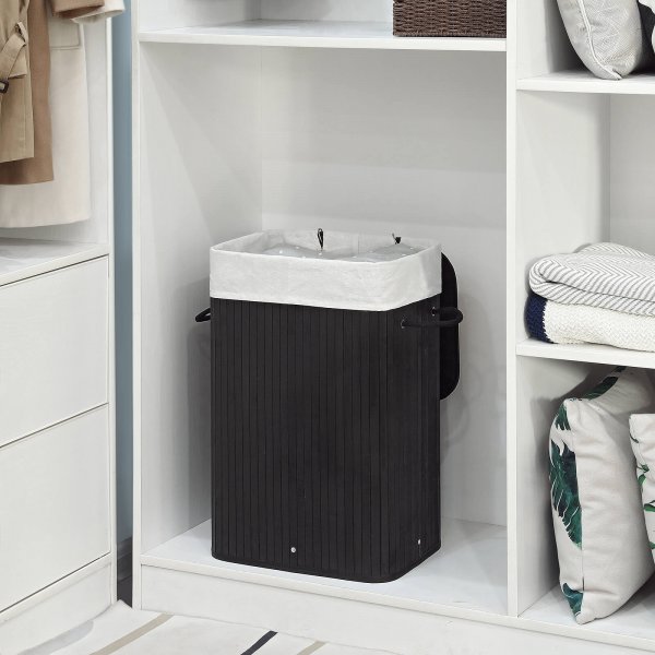 Carolin skittentøyskurv 72 l - Sort Carolin skittentøyskurv 72 l - Sort