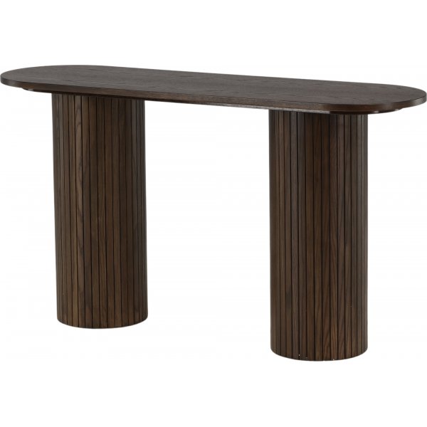 Bianca konsollbord 130 x 40 cm - Semsket skinn