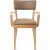 Solid ramme stol - Valgfri farge p ramme og trekk