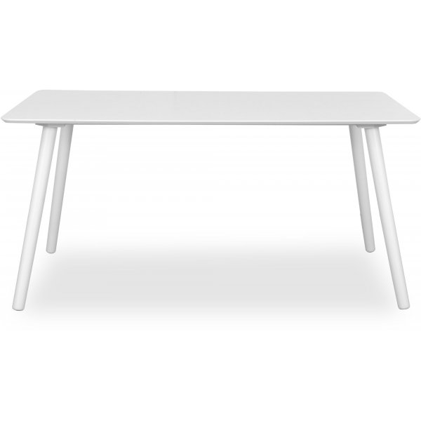 Rosvik spisebord 155 cm - Hvit