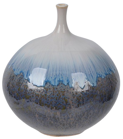 Norton Vase - hvit/bl/gr