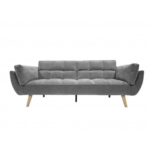 Sovesofa Lund - Lysegrått stoff | 215 cm Sovesofa Lund - Lysegrått stoff | 215 cm