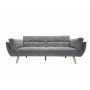 Sovesofa Lund - Lysegrått stoff | 215 cm Sovesofa Lund - Lysegrått stoff | 215 cm