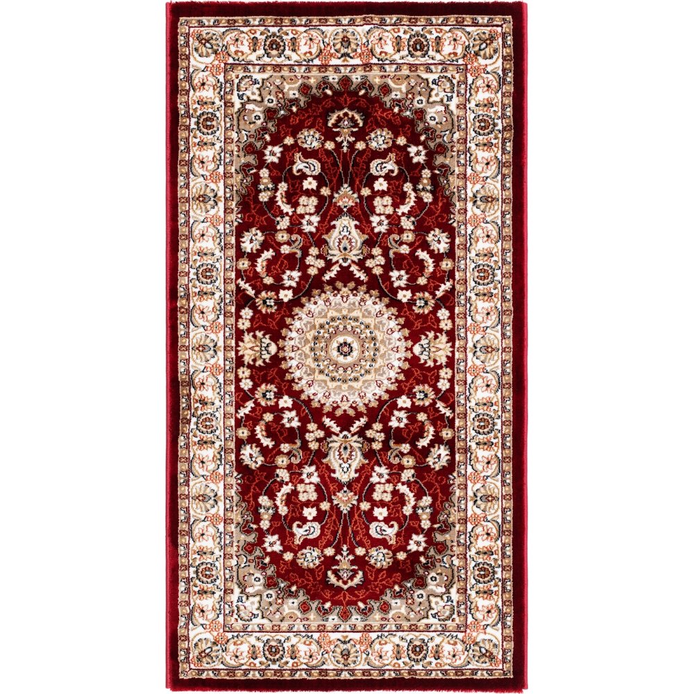 Dubai Medallion Wilton teppe Rød - 80 x 300 cm - Wiltontepper, Tepper