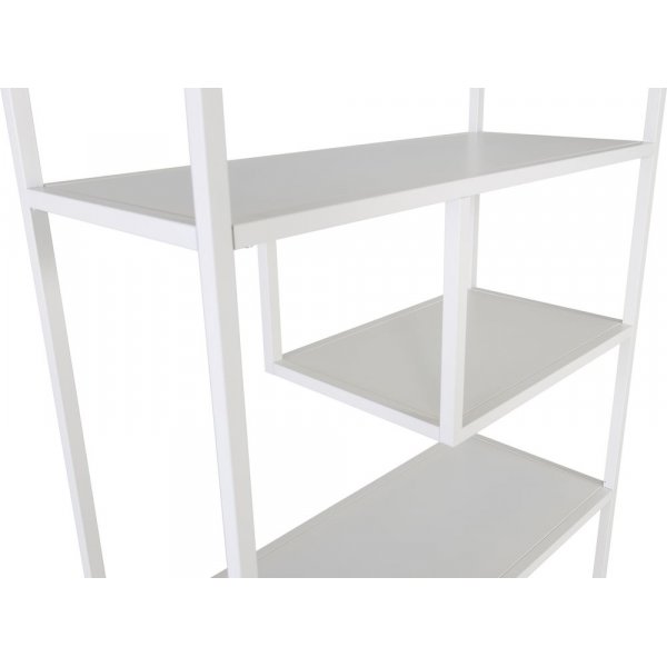 Trene bokhylle - Hvit