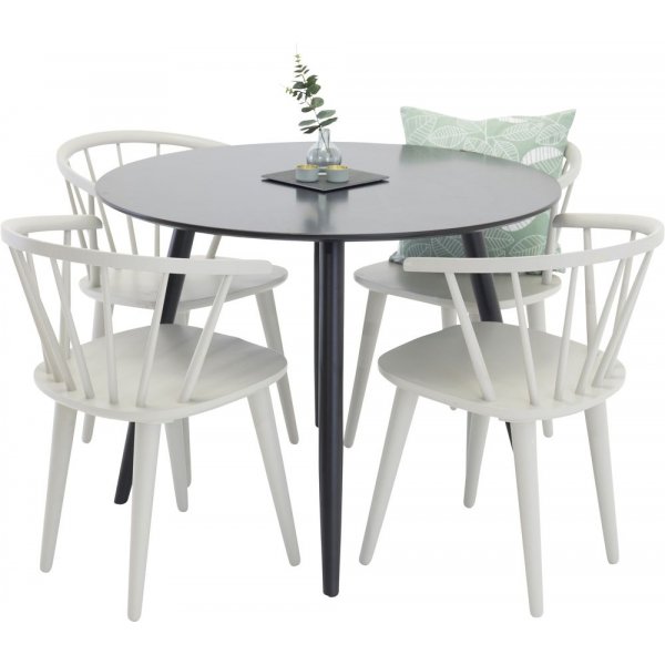 Pinnestol Tripoli - Lysegrå Pinnestol Tripoli - Lysegrå