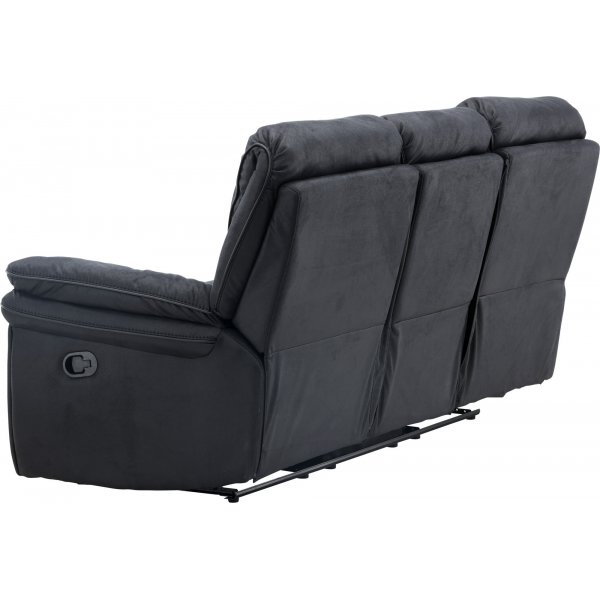 Saranda 3-seters hvilesofa - Svart