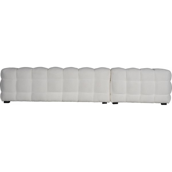 Divansofa offwhite bouclè 322 cm Divansofa offwhite bouclè 322 cm
