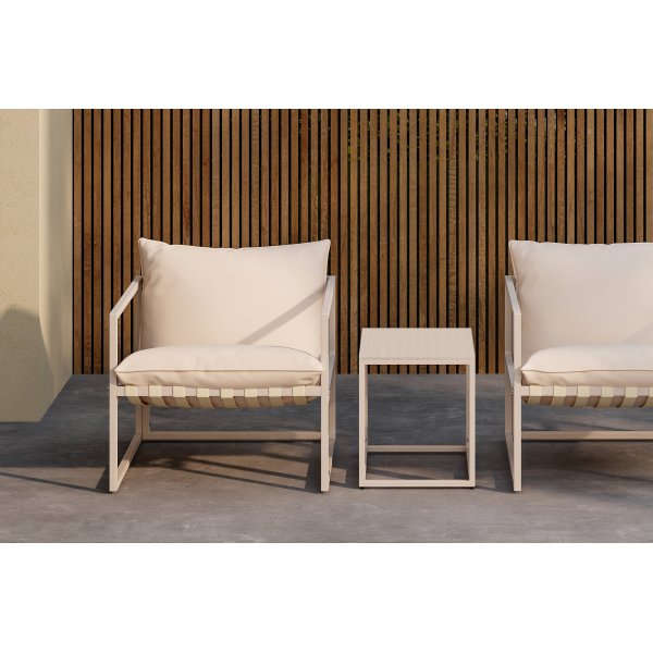 Messina loungegruppe - Beige