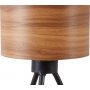 Sol bordlampe - Tre/sort