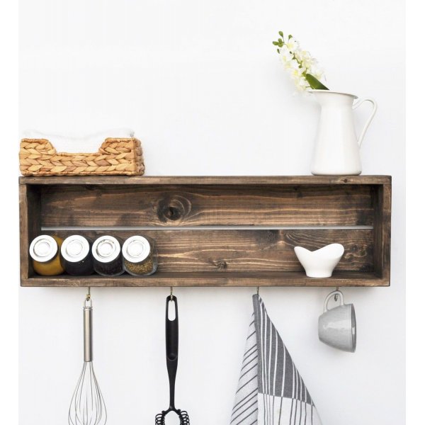 Abstrakt vegghylle 72 - Valntt