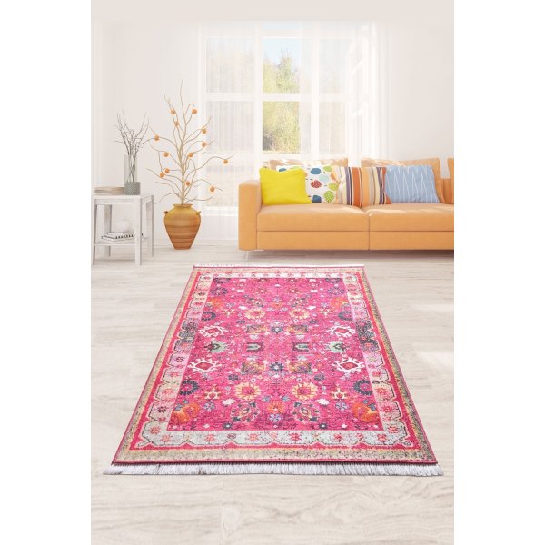 Retro teppe 120 x 180 cm - Flerfarget Retro teppe 120 x 180 cm - Flerfarget