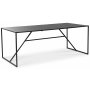 Atlantic spisegruppe: Lazio bord + 6 stk Atlantic Sled stoler brown PU